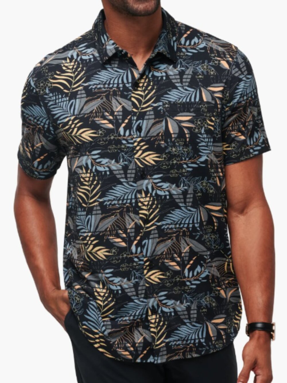Travis Mathew Hanabata Days Tropical Print